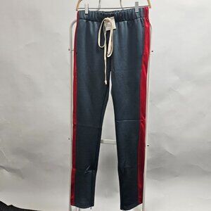 EPTM's Men's Trackpants Charcoal Red